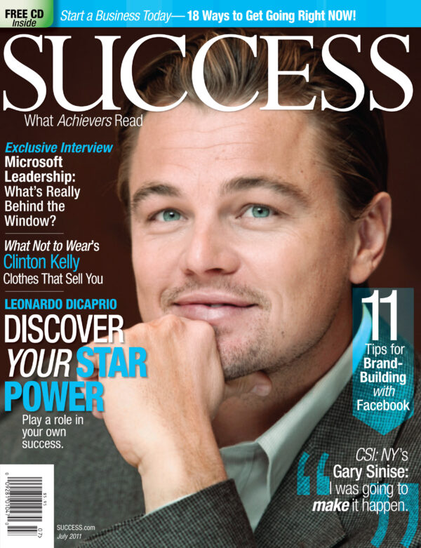 SUCCESS Magazine July 2011 - Leonardo DiCaprio